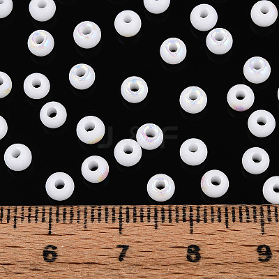 6/0 Half Plated Glass Beads SEED-N008-04H-1