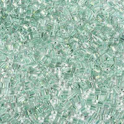6/0 Transparent Inside Colours Glass Seed Beads SEED-N006-003C-1