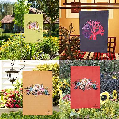 Polyester Garden Flag AJEW-WH0118-87H-1