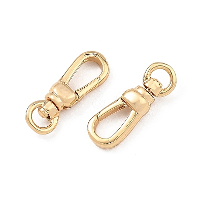 SHEGRACE Brass Swivel Clasps XGRQ58274-758G-1