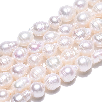 Natural Baroque Pearl Keshi Pearl Beads Strands X1-PEAR-S020-F04-01-1