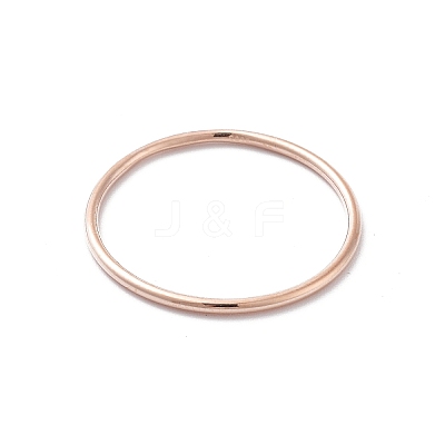 925 Sterling Silver Plain Band Rings For Women RJEW-S006-03RG-1