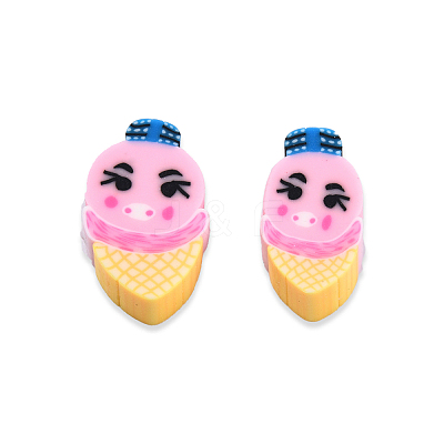 Handmade Polymer Clay Beads CLAY-N008-071-A01-1