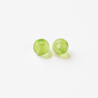Transparent Acrylic Beads MACR-S370-A6mm-729-1