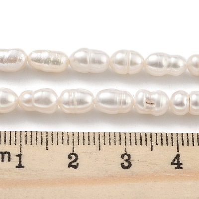 Natural Cultured Freshwater Pearl Beads Strands PEAR-P062-06B-1