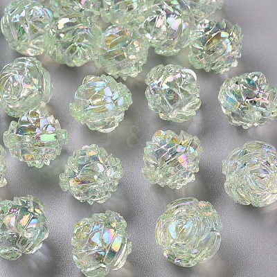 Transparent Acrylic Beads TACR-S154-31C-327-1