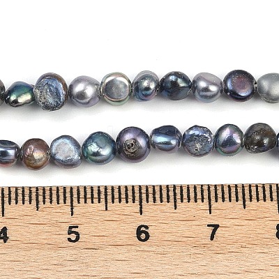 Natural Cultured Freshwater Pearl Beads Strands PEAR-P064-19D-05F-1