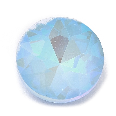 Pointed Back Glass Rhinestone Cabochons GLAA-B012-76-1