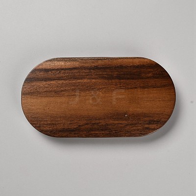 Wood Pepper Grinder Holder AJEW-WH20005-02-1