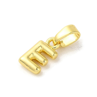 Rack Plating Brass Charms KK-C053-04G-E-1