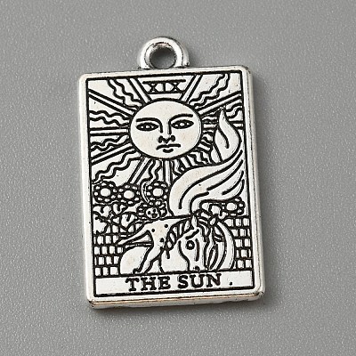Zinc Tibetan Style Alloy Pendants PALLOY-WH0105-05E-AS-1