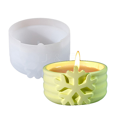 Christmas Theme DIY Silicone Candle Holders Molds SIMO-G005-02A-1