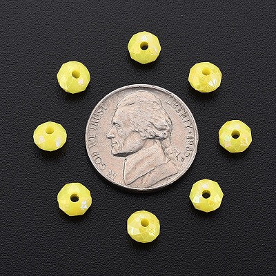 Opaque Acrylic Beads LS-MACR-Q239-018C-02-1