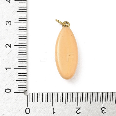 304 Stainless Steel Enamel Pendants STAS-A131-02E-G-1