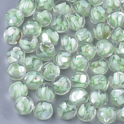 Transparent Acrylic Cabochons MACR-S361-12C-06-1