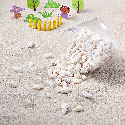 Natural Trumpet Shell Beads BSHE-KS0001-01-1
