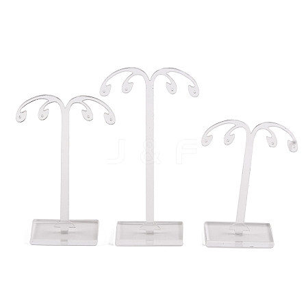 Acrylic Earring Display Tower Set EDIS-K004-01D-1