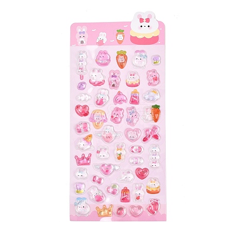 PET 3D Puffy Stickers STIC-NH0001-02D-1