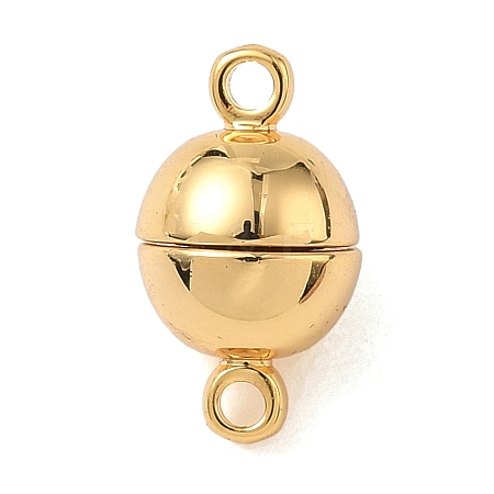 Round Brass Magnetic Clasps KK-B160-38G-1