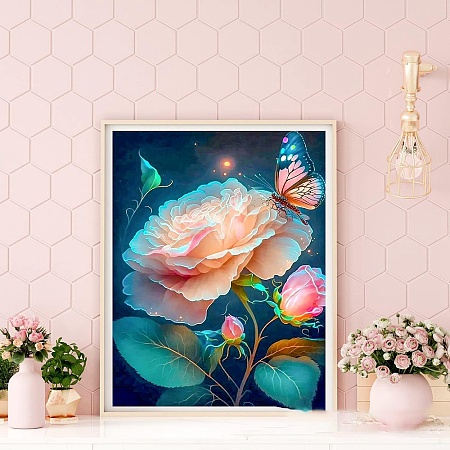 Flower DIY Diamond Painting Kit PW-WG13143-01-1