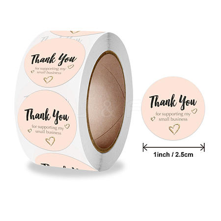Thank You Stickers Roll STIC-PW0006-016-1