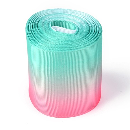 Gradient Rainbow Polyester Ribbon OCOR-G008-04E-1