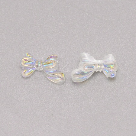 Resin 3D Bowknot Nail Art Cabochons Decorations MRMJ-WH0073-72-1