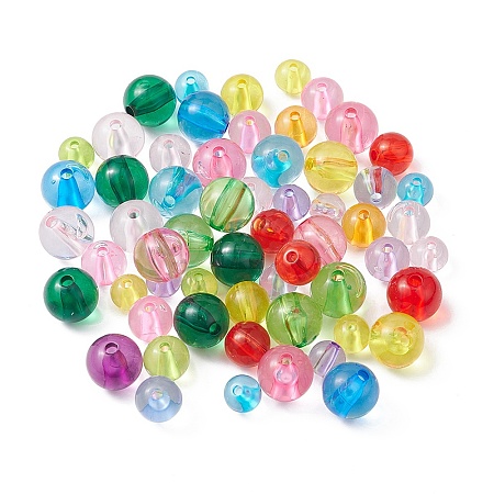 Transparent Acrylic Beads MACR-YW0002-83-1