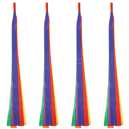 4Pcs Polyester Dance Ribbons AJEW-CY0001-67-1