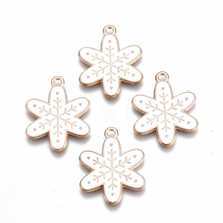 Alloy Enamel Pendants X-ENAM-Q442-024A-RS-1