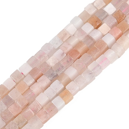 Natural Pink Aventurine Beads Strands G-B129-A12-01-1