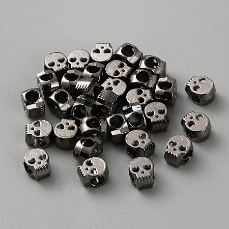 Zinc Alloy Beads PALLOY-WH0048-58B-1