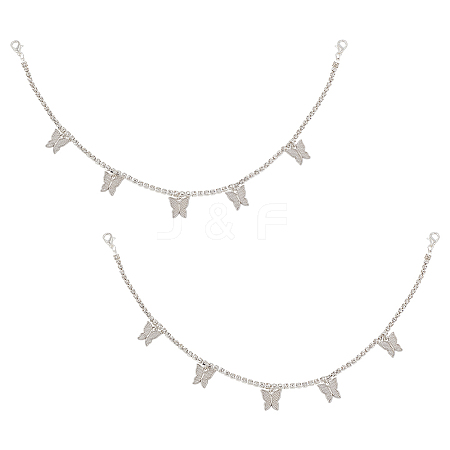 2Pcs Alloy Pendant Decorations HJEW-PH01901-1