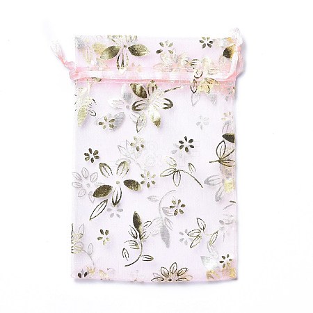 Organza Drawstring Jewelry Pouches OP-I001-A04-1