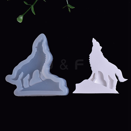 DIY Wolf Silicone Molds DIY-F045-40-1