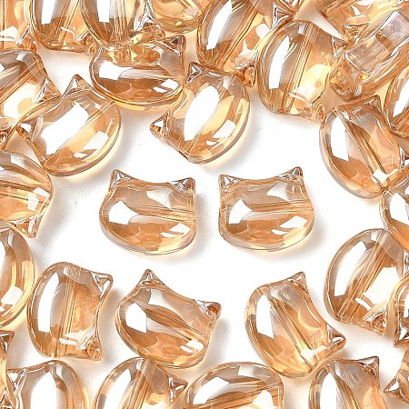 1 Strand Electroplate Glass Beads Strands EGLA-YW0005-34-1