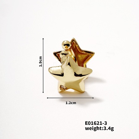 Chic Ear Clip with Sparkling LS-LP3340-3-1