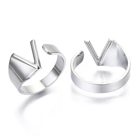 Alloy Cuff Finger Rings RJEW-S038-195V-P-NR-1