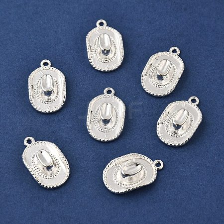 Tibetan Style Alloy Hat Pendants LS-TIBEP-1023-S-FF-1