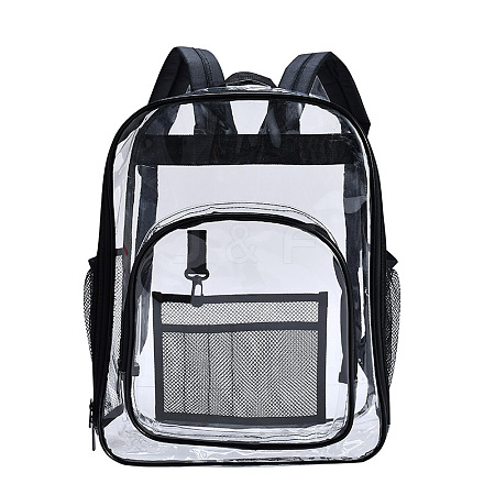 Transparent PVC & Nylon Backpacks ZXFQ-PW0001-028C-02-1