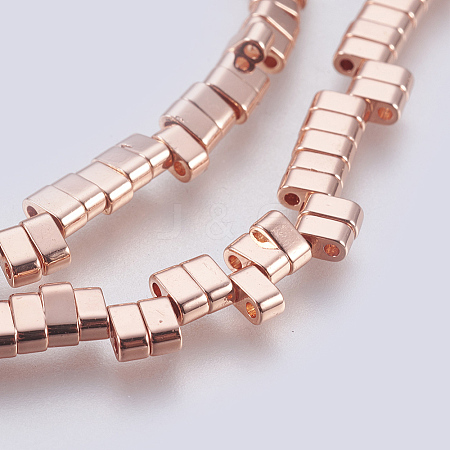 Electroplated Non-magnetic Synthetic Hematite Multi-Strand Links Strands G-E495-11B-01-1