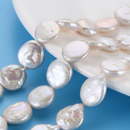 Natural Keshi Pearl Beads Strands PEAR-S018-03A-1