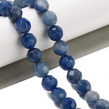 Natural Blue Aventurine Beads Strands G-C150-B05-01-1