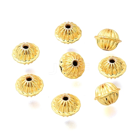 Brass Beads KK-C258-01G-1
