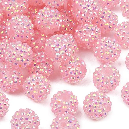 AB-Color Resin Rhinestone Beads RESI-S315-14x16-19-1