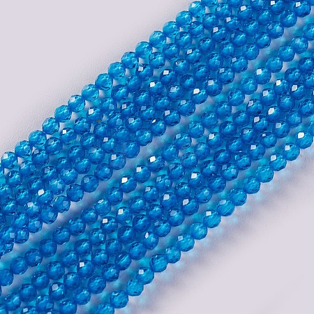 Glass Beads Strands EGLA-E057-02B-05-1