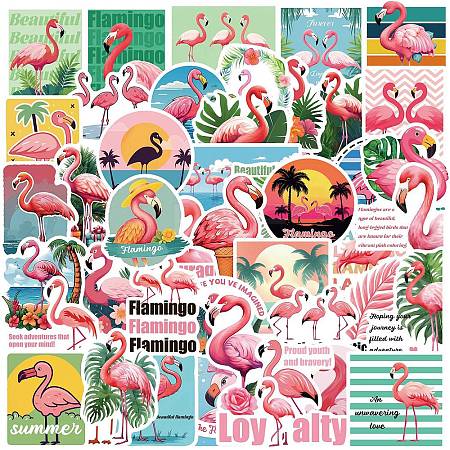 50Pcs 50 Styles PVC Sticker PW-WGB11C9-01-1