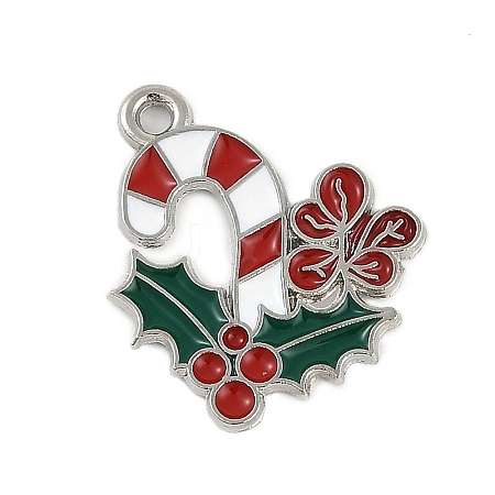 Christmas Theme Alloy Enamel Pendants ENAM-Z020-02D-1