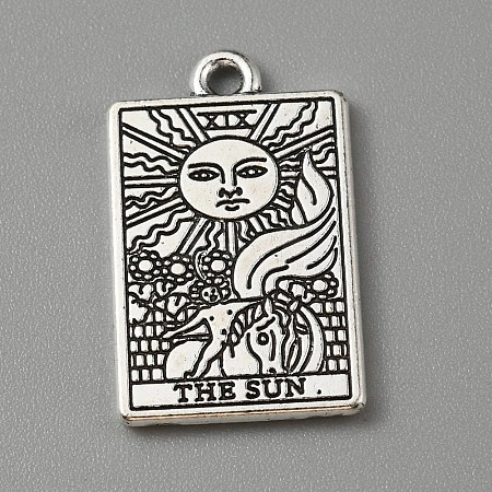 Zinc Tibetan Style Alloy Pendants PALLOY-WH0105-05E-AS-1