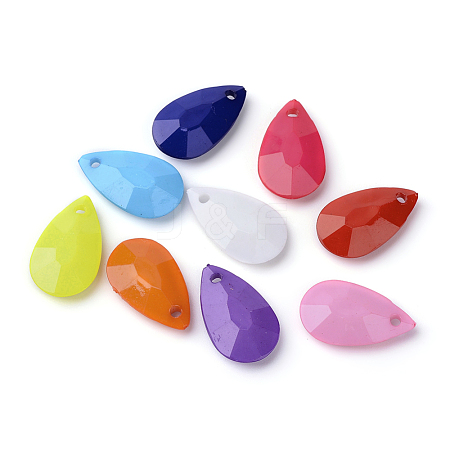 Opaque Acrylic Pendants SACR-517-M-1